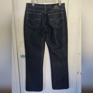 Versace Jeans Couture Straight Leg Pocket Indigo Jeans